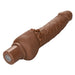 CalExotics SE-0842-30-3 Rechargeable Power Stud Cliterrific Realistic Vibrator Brown