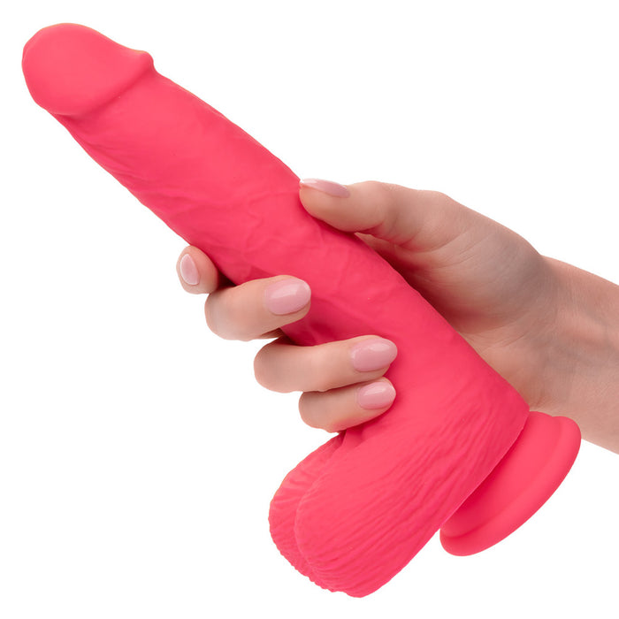 CalExotics SE-0251-05-3 Rechargeable Rumbling & Thrusting Silicone Studs Dildo