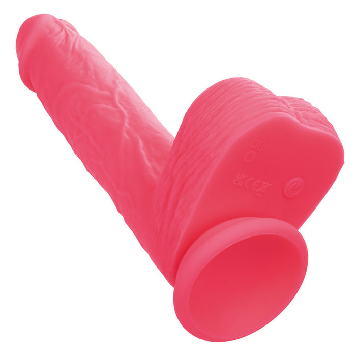 CalExotics SE-0251-05-3 Rechargeable Rumbling & Thrusting Silicone Studs Dildo