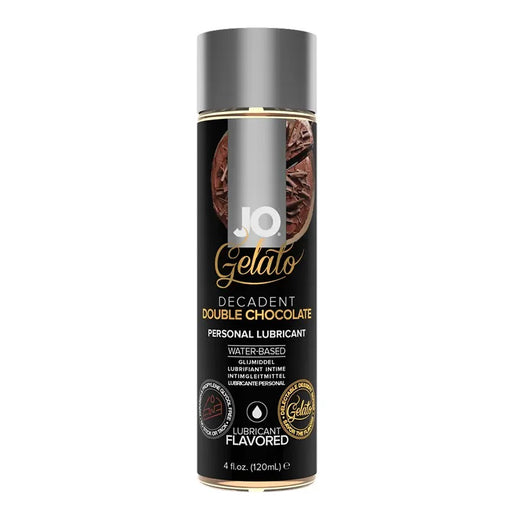 JO Gelato Flavoured Lubricant 4 oz 120 ml Decadent Double Chocolate