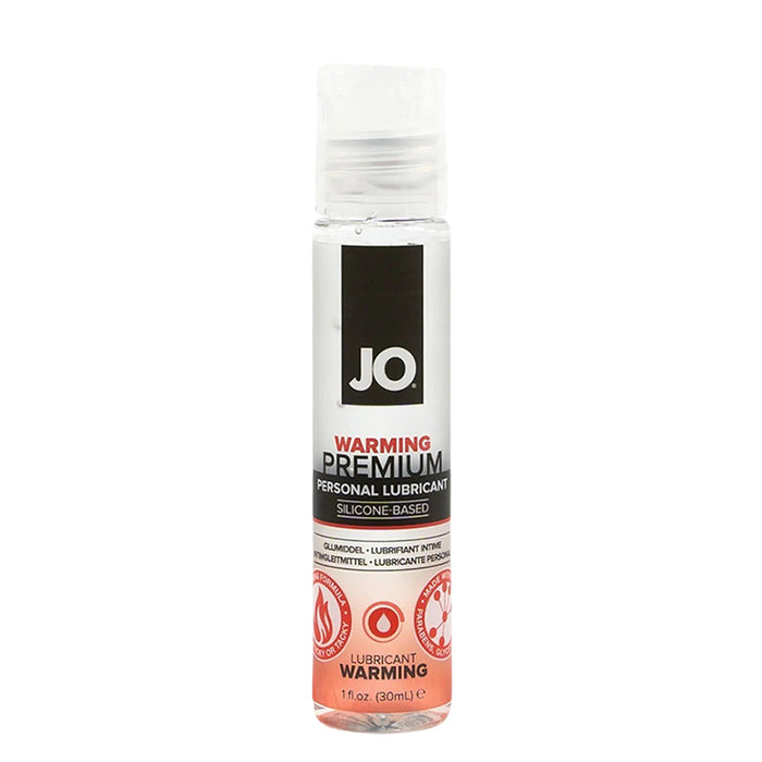 JO Premium Warming Silicone Lubricant 1 oz 30 ml Bottle