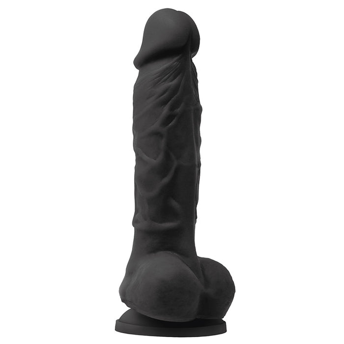 NS Novelties NSN-0402-23 Colours Pleasures 5 Inch Realistic Vibrating Dildo Black