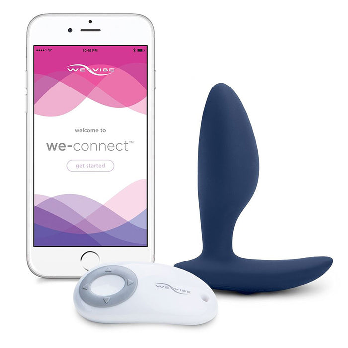 We-Vibe Ditto Interactive Butt Plug - Midnight Blue