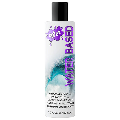 Wet Original Gel Water-Based Lube 3 oz 89 ml Bottle