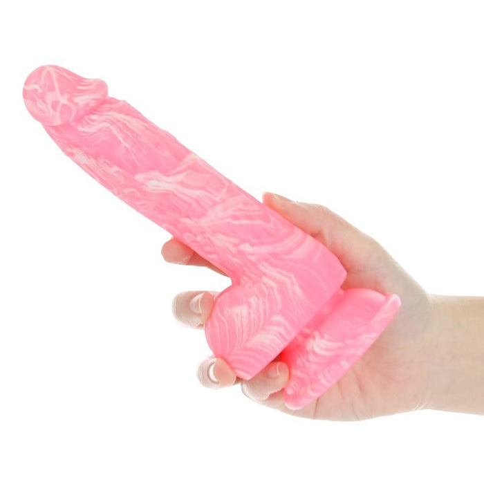 BMS 87516 Addiction Brandon Pink Glow In The Dark Dildo