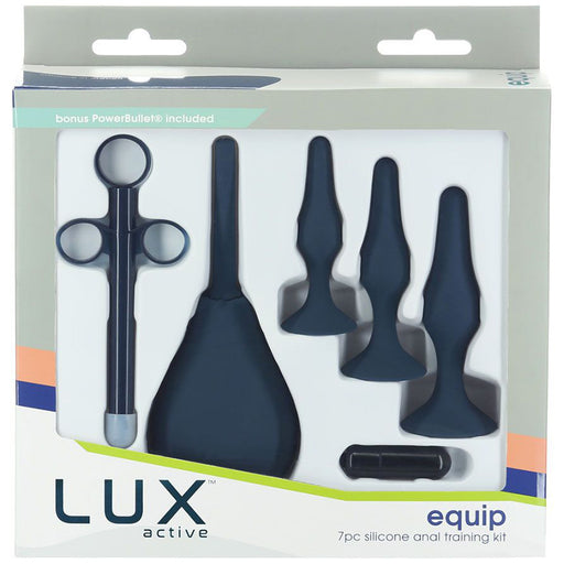 LUX active Equip Silicone Anal Training Kit Package Front