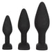 CalExotics SE-0410-05-2 Silicone Anal Exerciser Kit Butt Plug Set