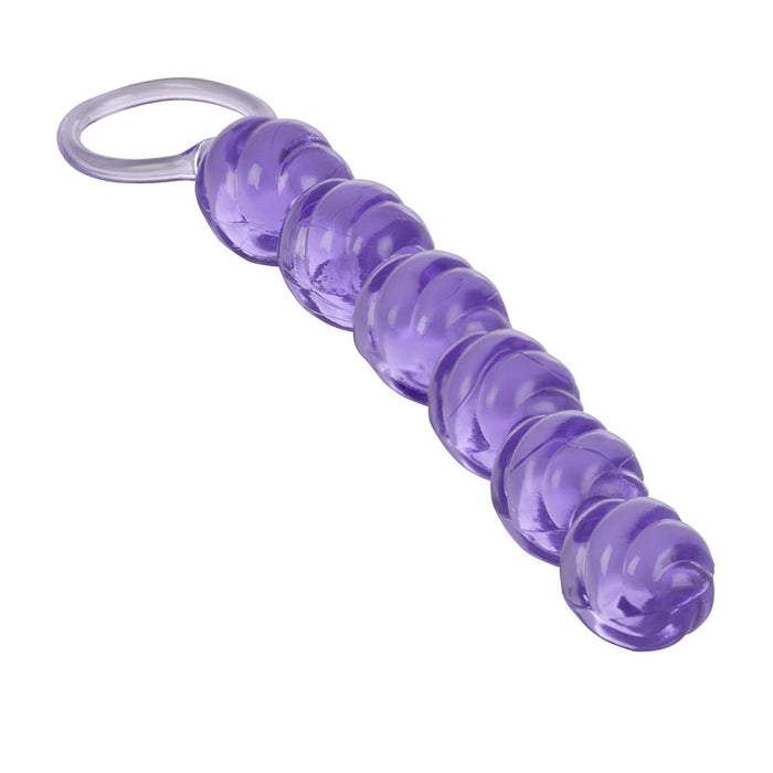 CalExotics SE-1315-14-2 Swirl Pleasure Beads Purple