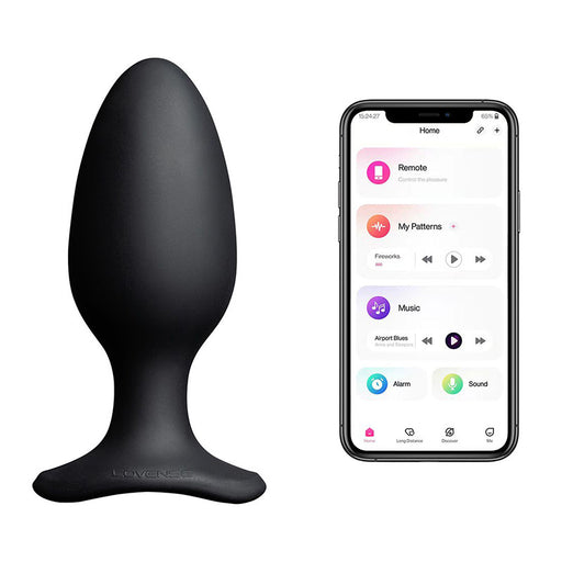 Lovense Hush 2 Bluetooth Vibrating Butt Plug L 2.25"