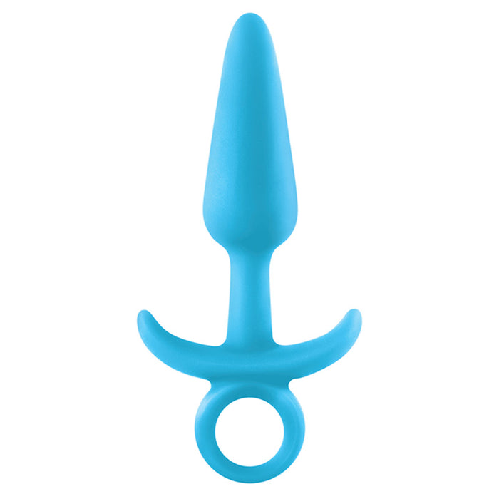 NS Novelties NSN-0476-27 Firefly Prince Pull-Ring Plug - Medium - Blue