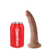 King Cock 7 Inch Cock Realistic Suction Cup Dildo - Tan