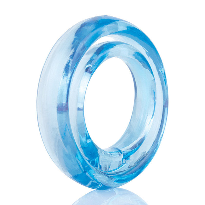 Screaming O RNG2-BU-101 Ring O 2 Double Cock Ring Blue