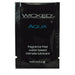 Wicked Aqua Water-Based Lubricant Foil Pack 3 ml 0.1 oz