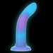 BMS 89615 Rave by Addiction Glow In The Dark Dildo - Blue Purple